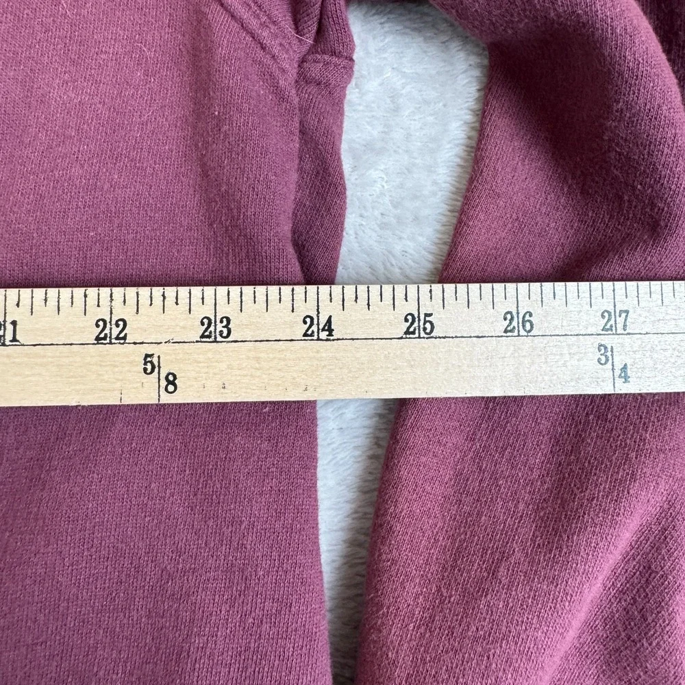 Vintage Levis Sweatshirt Mens Large Red‎ Preowned Mock Neck Quarter Zip Pullover